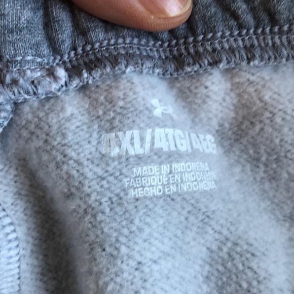 Under Armour Men’s Sweat pant Size 4 XL Grey Activewear At leisure Comfortable - Picture 8 of 13